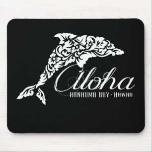 Aloha Hawaii Dolphin Mouse Pad