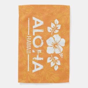 Aloha Hawaii Garden Flag