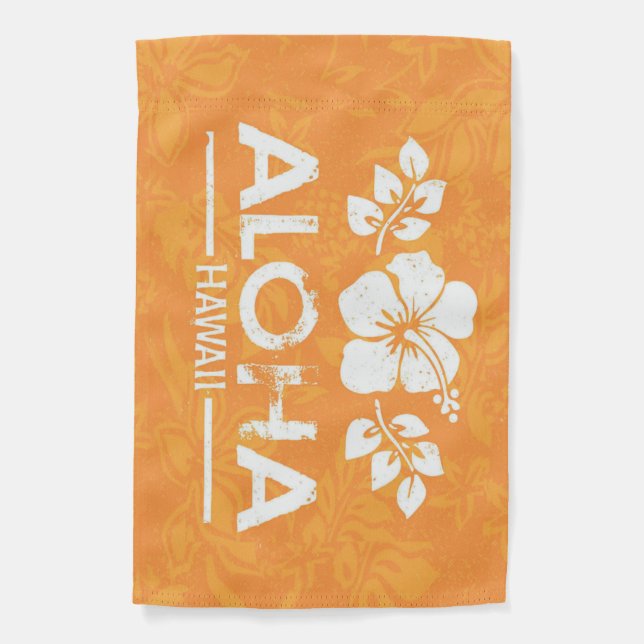 Aloha Hawaii Garden Flag (Front)
