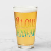 Aloha Stitch Glass Cup - Sunshine Design Shop