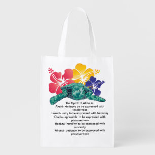 Aloha Hawaii Hanauma Bay Grocery Bag