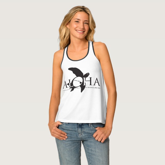Aloha Hawaii Hanauma Bay! Tank Top (Front Full)