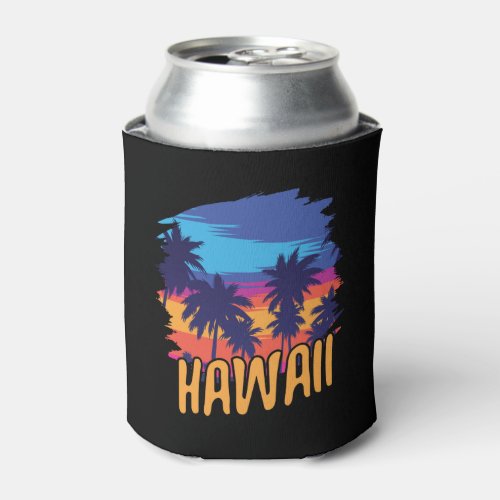  Aloha Hawaii Hawaiian Island Can Cooler