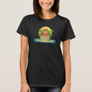 Aloha Hawaii Hawaiian Island Retro Vintage Tiki Su T-Shirt