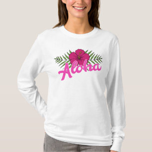 Aloha Hawaii Hawaiian Island Surfing Tropical T-Shirt
