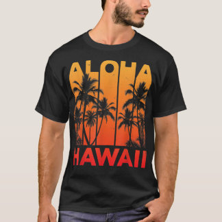 Aloha Hawaii Hawaiian Island T shirt Vintage 1980s