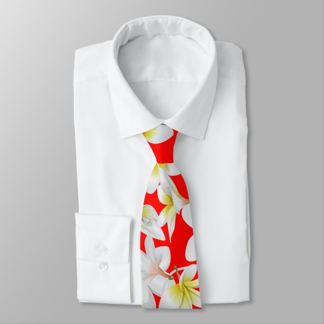 Aloha Hawaii. Hawaiian Island Traditional Necklace Neck Tie (Tied)