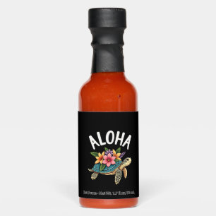 Aloha Hawaii Hawaiian-Shirt Turtle Hibiscus Kids G Hot Sauces