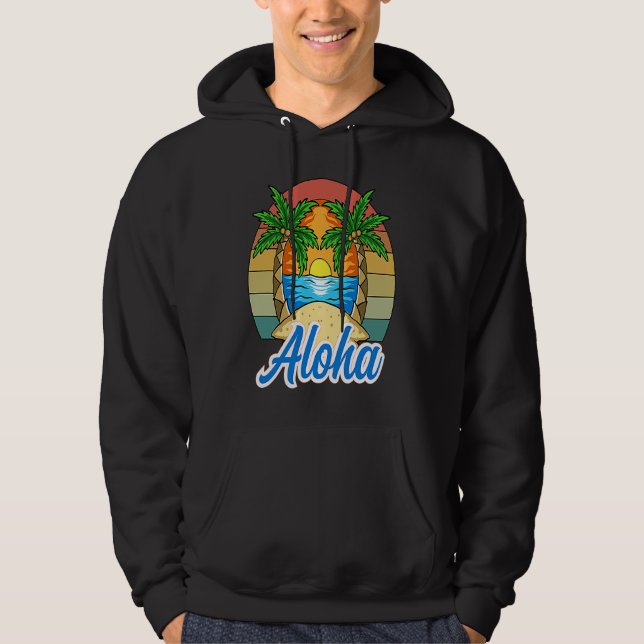 Aloha Hawaii Hoodie (Front)