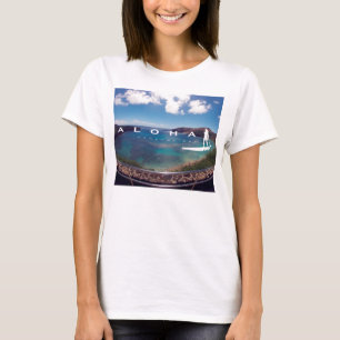 Aloha Hawaii Islands Stand Up Paddling T-Shirt