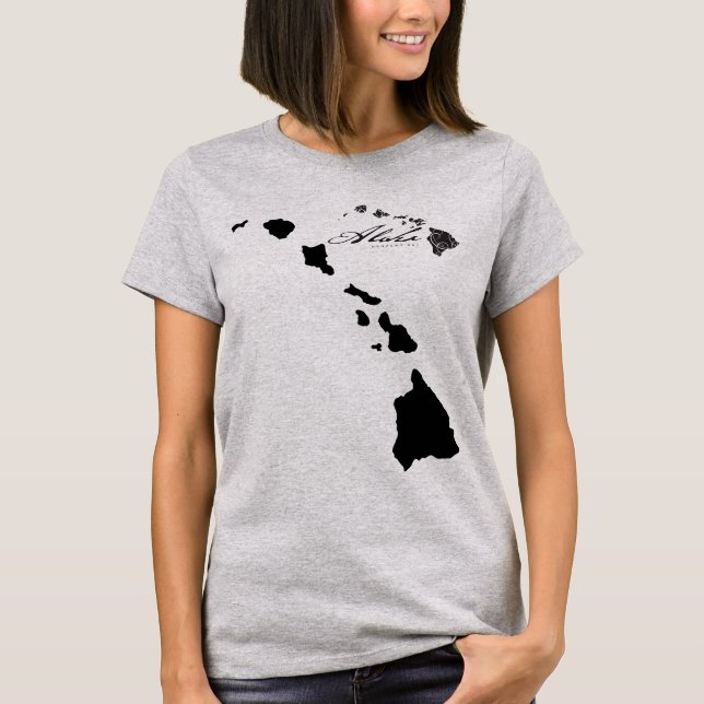 Aloha Hawaii Islands T-Shirt (Front)