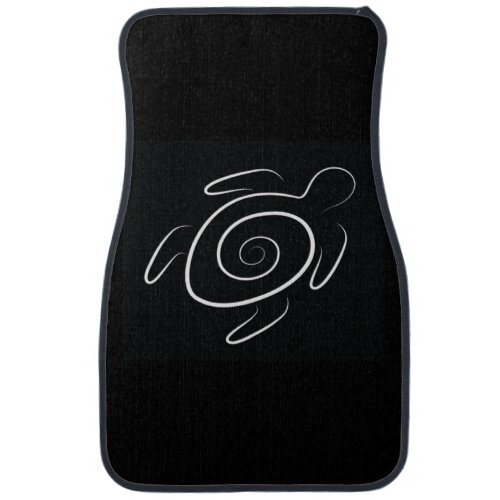 Aloha Hawaii Islands Turtle Car Floor Mat