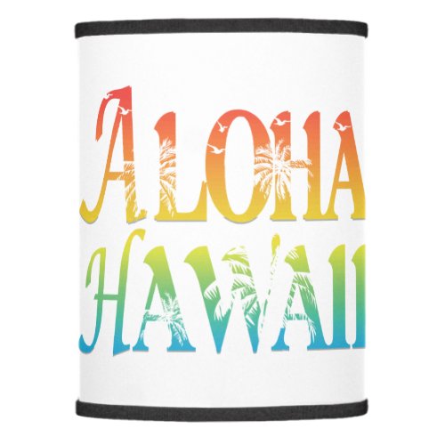 Aloha Hawaii Lamp Shade
