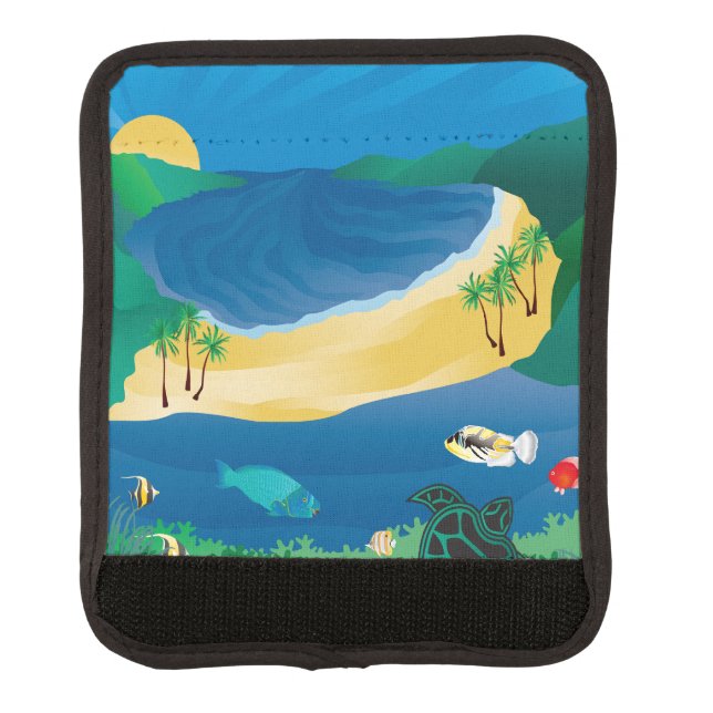 Aloha Hawaii Luggage Handle Wrap (Front)