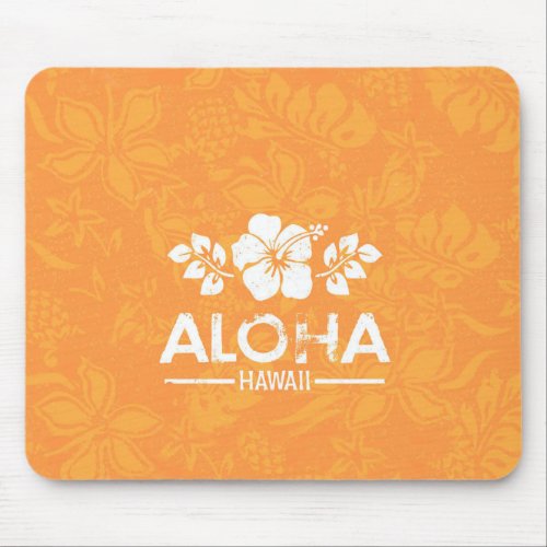 Aloha Hawaii Mouse Pad