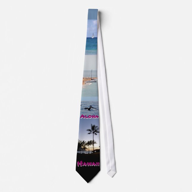 Aloha Hawaii Neck Tie (Front)