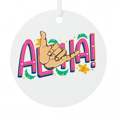 Aloha Hawaii Ornament