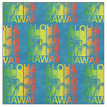 Aloha Hawaii Retro Summer Fabric