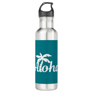 Aloha Hawaii Stainless Steel Water Bottle