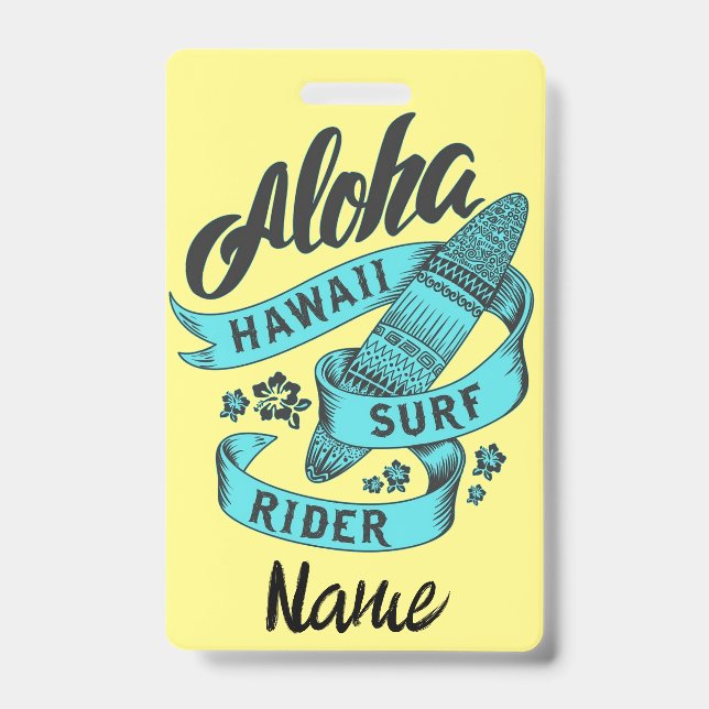 Aloha Hawaii Surf Rider Thunder_Cove Badge (Front)