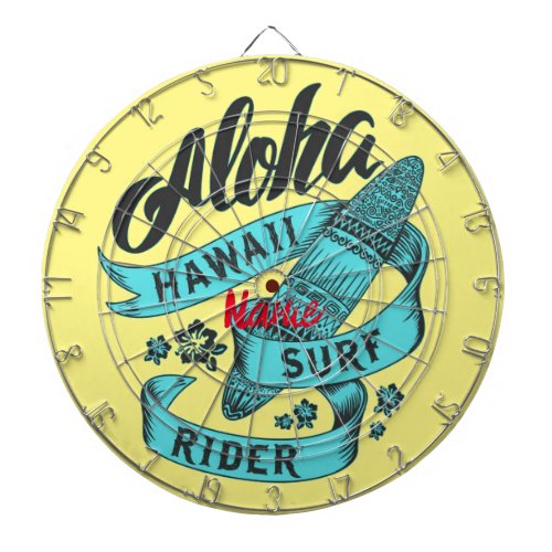 Aloha Hawaii Surf Rider Thunder_Cove  Dart Board
