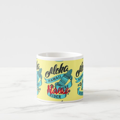 Aloha Hawaii Surf Rider Thunder_Cove Espresso Cup