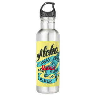 Aloha Hawaii Surf Rider Thunder_Cove Stainless Steel Water Bottle