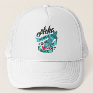Aloha Hawaii Surf Rider Thunder_Cove Trucker Hat