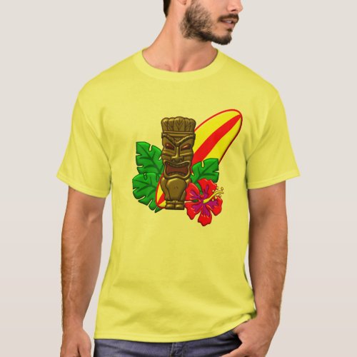 Aloha Hawaii Surfer T_Shirt