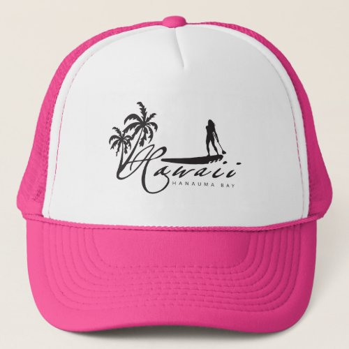 Aloha Hawaii Surfer Trucker Hat