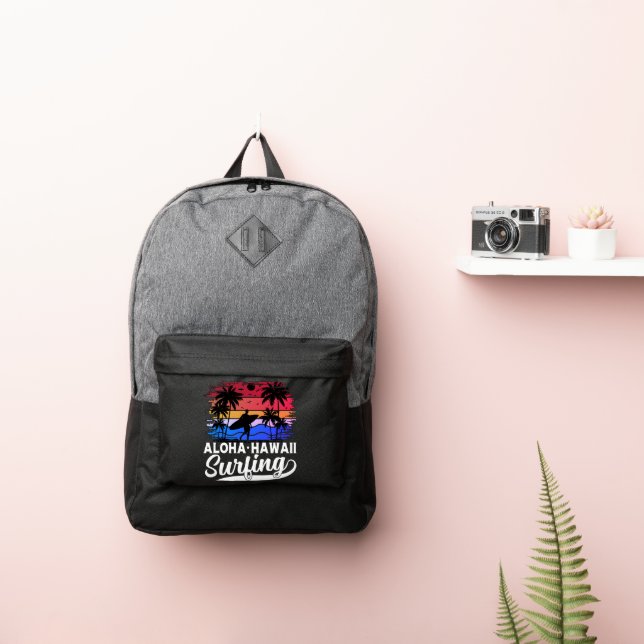 Aloha Hawaii Surfing Vibes Port Authority® Backpack (Insitu)