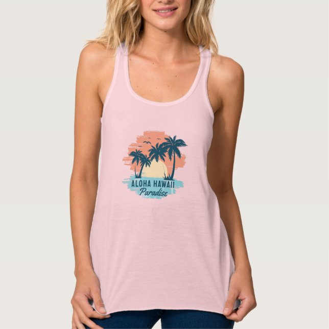 Aloha Hawaii Tank Top (Front)