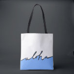 Aloha Hawaii! Tote Bag<br><div class="desc">Remember the days on the beach with the aloha tote!</div>