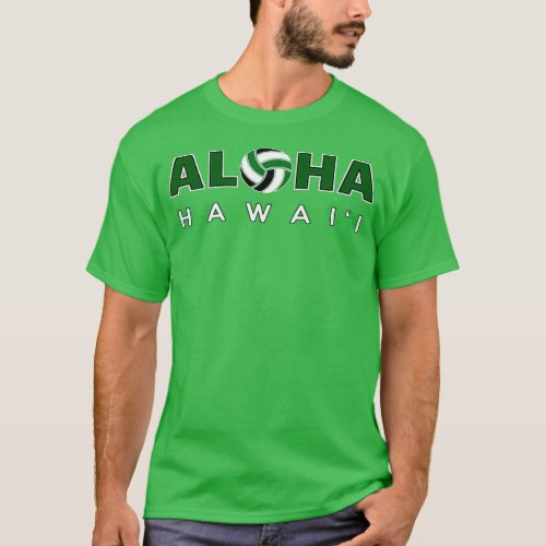 ALOHA Hawaii Volleyball  T_Shirt