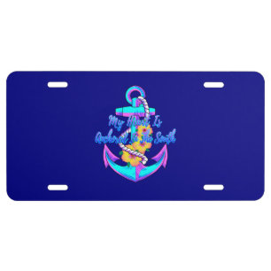 Aloha Hawaiian Honu Turtle License Plate