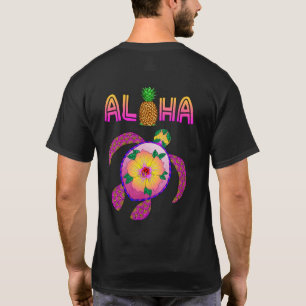Aloha Hawaiian Honu Turtle T-Shirt