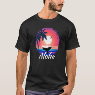 Aloha Hawaiian Island Hawaii Body Surfer And Beach T-Shirt