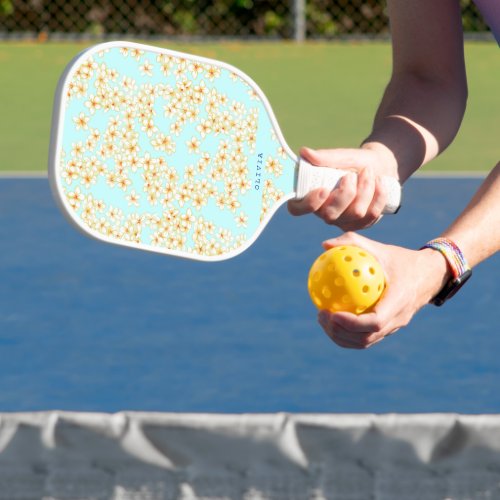 Aloha  hawaiian pattern pickleball paddle