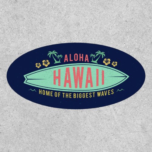 Aloha Hawaiian Surfer Patch