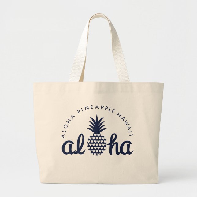 aloha(heart)016 large tote bag (Front)