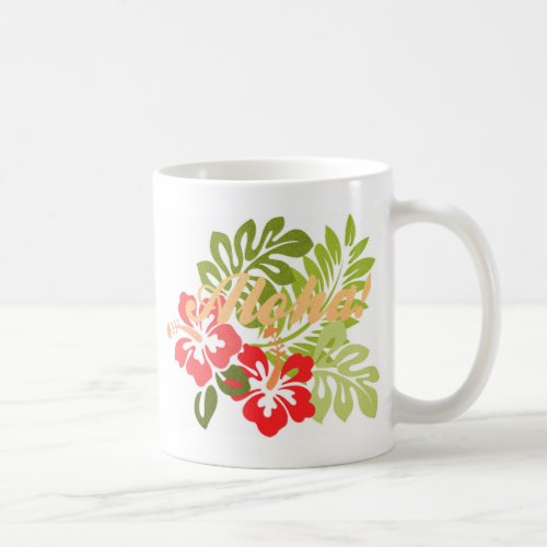 Aloha Hibiscus Coffee Mug