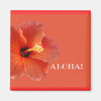 Aloha! Hibiscus Magnet