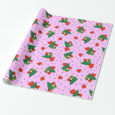 BLUE HAWAII (HOT PINK) WRAPPING PAPER | Zazzle