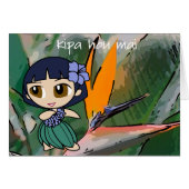 "Aloha Honeys" Come Visit Card (Front Horizontal)