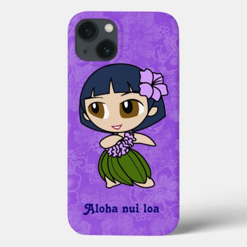 Aloha Honeys Hawaiian Hula Girl iPad Air Case