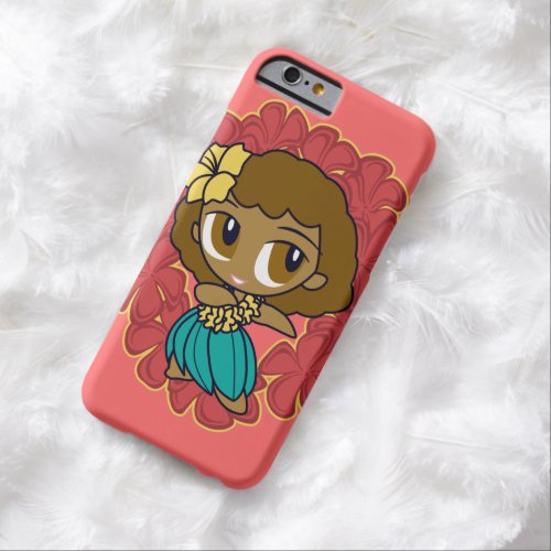 Aloha Honeys Hawaiian Hula Girl Plumeria Lei Barely There iPhone 6 Case