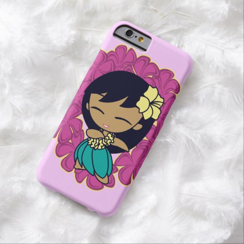 Aloha Honeys Hawaiian Hula Girl Plumeria Lei Barely There iPhone 6 Case