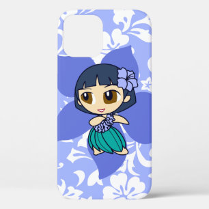 Aloha Honeys Hawaiian Peri Pareau Hula Girl iPhone 12 Pro Case