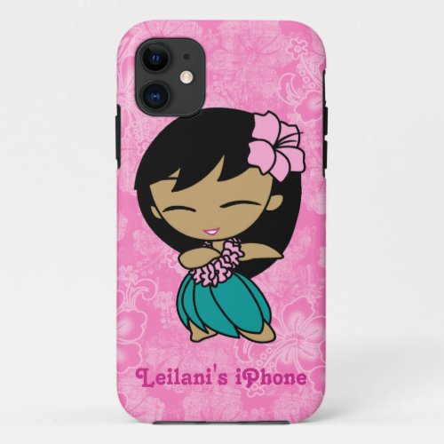 Aloha Honeys Hula Girl Barely There iPhone 5 Case