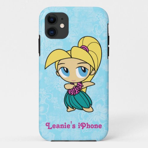 Aloha Honeys Hula Girl Barely There iPhone 5 Case